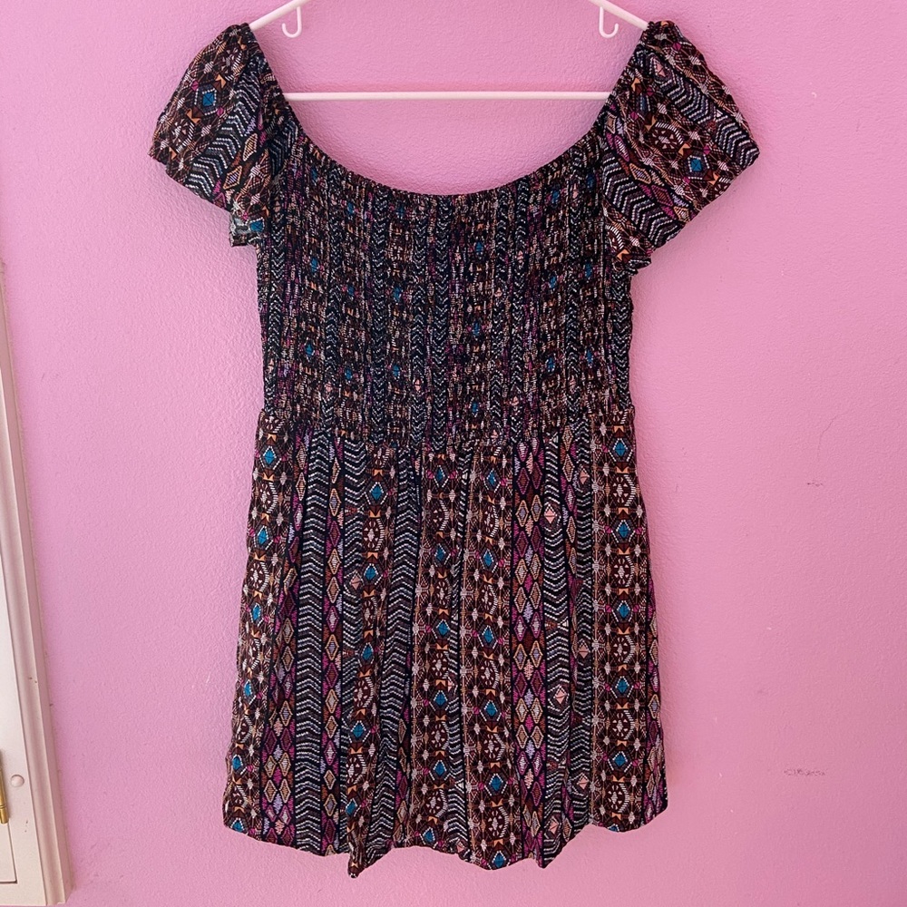 Off the shoulder dress